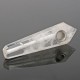 100% Natural Clear Quartz Crystal Wand Fluorite Pipe with Carb Hole 100% Natural Clear Quartz Crystal Wand Fluorite Pipe with Carb Hole