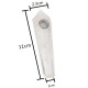 100% Natural Clear Quartz Crystal Wand Fluorite Pipe with Carb Hole 100% Natural Clear Quartz Crystal Wand Fluorite Pipe with Carb Hole