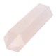 100% Natural Pink Rose Crystal Quartz Stone Point Double Terminated Wand Healing Desktop Decorations