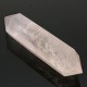 100% Natural Pink Rose Crystal Quartz Stone Point Double Terminated Wand Healing Desktop Decorations