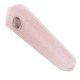 100% Natural Purple Amethyst Quartz Crystal Wand Pipe Healing with Carb Hole 100% Natural Purple Amethyst Quartz Crystal Wand Pipe Healing with Carb Hole
