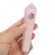 100% Natural Purple Amethyst Quartz Crystal Wand Pipe Healing with Carb Hole 100% Natural Purple Amethyst Quartz Crystal Wand Pipe Healing with Carb Hole