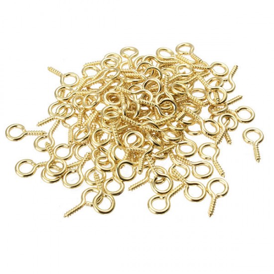 100 pcs Windows Hang Jewelry Accessories Fasteners Packaging Tack Decorative Upholstery Tacks Eye Bolts