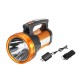 10000MAh Camping LED Searchlight Rechargeable Flashlight Spotlight