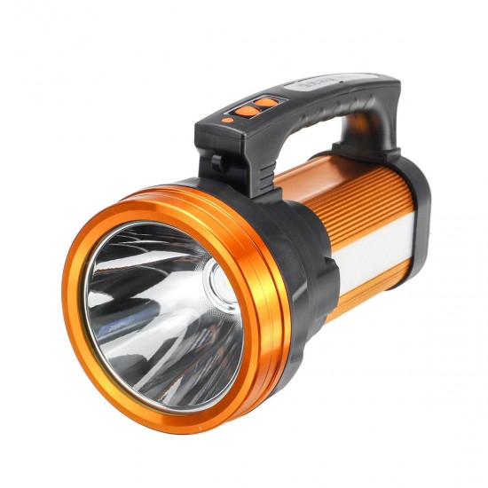 10000MAh Camping LED Searchlight Rechargeable Flashlight Spotlight