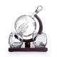 1000ML World Globe Decanter Glass Crystal Spirits Bottle 1000ML World Globe Decanter Glass Crystal Spirits Bottle