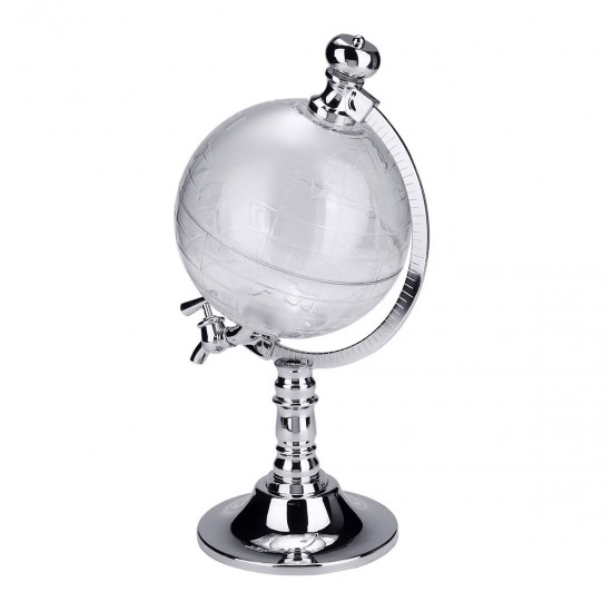 1000cc Globe Shaped Liquor Drink Draft Dispenser Beverage Pump Decanter Tap