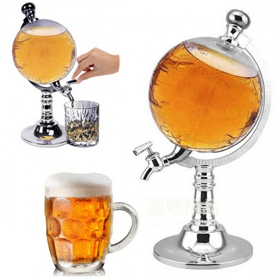 1000cc Globe Shaped Liquor Drink Draft Dispenser Beverage Pump Decanter Tap 1000cc Globe Shaped Liquor Drink Draft Dispenser Beverage Pump Decanter Tap