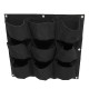 100/81/64/56/49/36/25/18/9 Pockets Vertical Planting Bags Wall Hanging Planter Bags Flower Growing Container for Yard Garden Outdoor Decoration 100/81/64/56/49/36/25/18/9 Pockets Vertical Planting Bags Wall Hanging Planter Bags Flower Growing Container for Yard Garden Outdoor Decoration