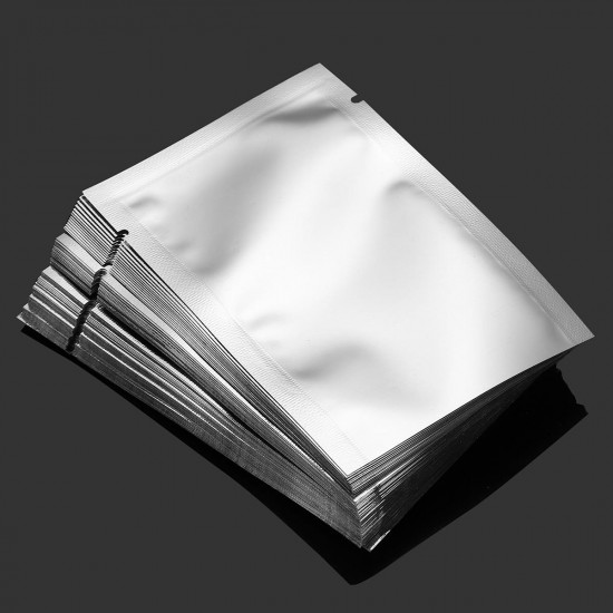 100Pcs 6x9cm Aluminum Foil Mylar Bag Vacuum Sealer Coffee Soap Stuff Food Storage Package Pouch