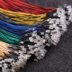 100Pcs/Pack Single Head LED Line Light DIY Handmade Model Building Accessories 100Pcs/Pack Single Head LED Line Light DIY Handmade Model Building Accessories