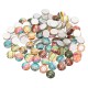 100Pcs/Set 10MM Round Mixed Supplies Crafted Handcrafted Tiles For Jewelry Making Decorations 100Pcs/Set 10MM Round Mixed Supplies Crafted Handcrafted Tiles For Jewelry Making Decorations