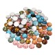 100Pcs/Set 10MM Round Mixed Supplies Crafted Handcrafted Tiles For Jewelry Making Decorations