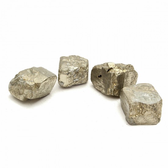 100g Beautiful Golden Iron Pyrite Cubic Crystal Decorations