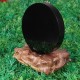 100mm Black Obsidian Scrying Mirror Crystal Crystals Seconds Gemstone Mineral