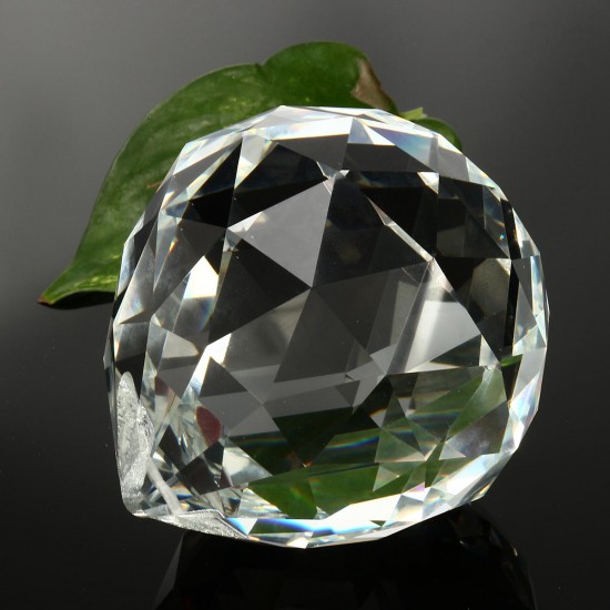 100mm Chandelier Clear Glass Crystal Round Faceted Ball Lamp Prism Drop Pendants Decorations 100mm Chandelier Clear Glass Crystal Round Faceted Ball Lamp Prism Drop Pendants Decorations