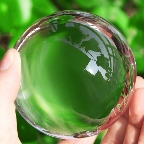 100mm Clear Round Glass Artificial Natural Quartz Magic Healing Crystal Ball Decorations 100mm Clear Round Glass Artificial Natural Quartz Magic Healing Crystal Ball Decorations