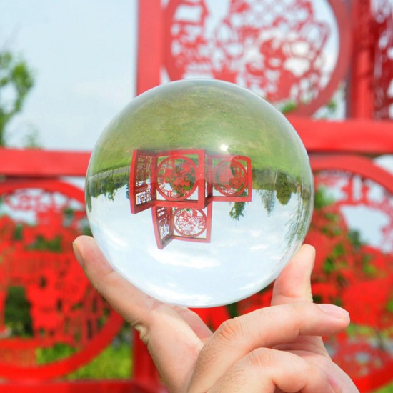 100mm Clear Round Glass Artificial Natural Quartz Magic Healing Crystal Ball Decorations 100mm Clear Round Glass Artificial Natural Quartz Magic Healing Crystal Ball Decorations