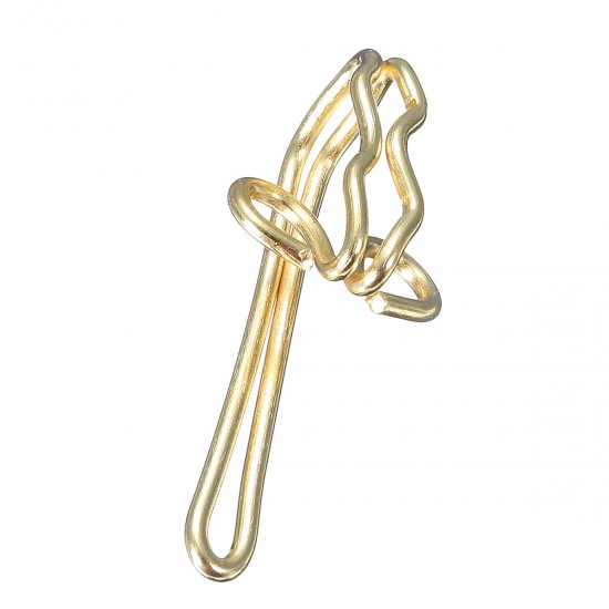 100pcs Gold/Silver Curtain Hooks Metal 28mm for Pencil Pleat Tapes Curtains Hook 100pcs Gold/Silver Curtain Hooks Metal 28mm for Pencil Pleat Tapes Curtains Hook