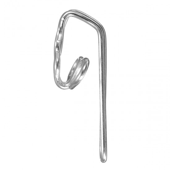 100pcs Gold/Silver Curtain Hooks Metal 28mm for Pencil Pleat Tapes Curtains Hook 100pcs Gold/Silver Curtain Hooks Metal 28mm for Pencil Pleat Tapes Curtains Hook