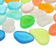 100pcs Luminous Stones Pebble Gardening Aquarium Landscaping Pebble Villa Decorations 100pcs Luminous Stones Pebble Gardening Aquarium Landscaping Pebble Villa Decorations