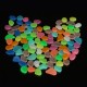 100pcs Luminous Stones Pebble Gardening Aquarium Landscaping Pebble Villa Decorations 100pcs Luminous Stones Pebble Gardening Aquarium Landscaping Pebble Villa Decorations