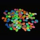 100pcs Luminous Stones Pebble Gardening Aquarium Landscaping Pebble Villa Decorations 100pcs Luminous Stones Pebble Gardening Aquarium Landscaping Pebble Villa Decorations