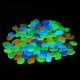 100pcs Luminous Stones Pebble Gardening Aquarium Landscaping Pebble Villa Decorations 100pcs Luminous Stones Pebble Gardening Aquarium Landscaping Pebble Villa Decorations