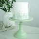 10/12 Inch Iron Green Round Cake Stand Pedestal Dessert Holder Wedding Party Decorations
