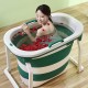 102x23.5x68cm Folding Bathtub Portable Seated Shower Barrel Bath Tub for Adult Baby