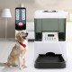 10.65L Automatic Pet Smart Feeder With Voice Record Pets food Bowl For Big Medium Dog Cat LCD Screen Dispensers