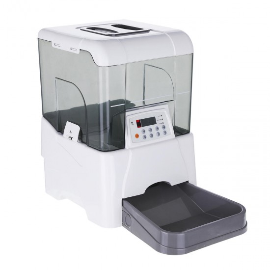 10.65L Automatic Pet Smart Feeder With Voice Record Pets food Bowl For Big Medium Dog Cat LCD Screen Dispensers 10.65L Automatic Pet Smart Feeder With Voice Record Pets food Bowl For Big Medium Dog Cat LCD Screen Dispensers