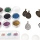 107Pcs/Set Pendant Trays Set DIY Jewelry Bezel Making Crystal Bracelet Pendant Silicone Resin Mould Jewelry Casting Molds Kit Vintage Base 107Pcs/Set Pendant Trays Set DIY Jewelry Bezel Making Crystal Bracelet Pendant Silicone Resin Mould Jewelry Casting Molds Kit Vintage Base