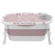 107x59x53cm Folding Bathtub Portable Bathroom Large Capacity Soaking PVC Tub SPA Tub
