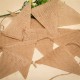 10M 48 Flags Party Banner Flag Jute Hessian Burlap Bunting Wedding Decorations 10M 48 Flags Party Banner Flag Jute Hessian Burlap Bunting Wedding Decorations