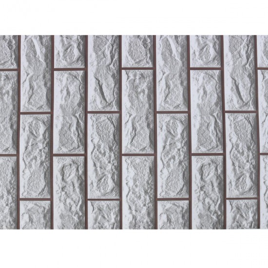 10M Wall Paper Brick Stone Rustic Effect Self-adhesive Wall Stickers Home Decor 10M Wall Paper Brick Stone Rustic Effect Self-adhesive Wall Stickers Home Decor