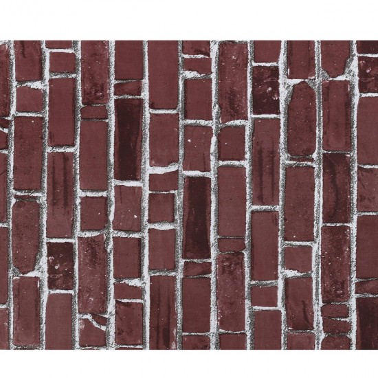 10M Wall Paper Brick Stone Rustic Effect Self-adhesive Wall Stickers Home Decor 10M Wall Paper Brick Stone Rustic Effect Self-adhesive Wall Stickers Home Decor