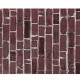 10M Wall Paper Brick Stone Rustic Effect Self-adhesive Wall Stickers Home Decor