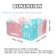 10PCS Baby Playpen For Children Pool Balls For Newborn Baby Fence Playpen For Baby Pool Children Playpen Kids Safety Barrier Decorations 10PCS Baby Playpen For Children Pool Balls For Newborn Baby Fence Playpen For Baby Pool Children Playpen Kids Safety Barrier Decorations