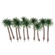 10PCS Mini Artificial Trees Coconut Tree Plant Home Office Party Decorations Gift PVC