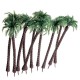 10PCS Mini Artificial Trees Coconut Tree Plant Home Office Party Decorations Gift PVC