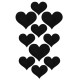 10Pcs 3D Mirror Decals Love Heart Art Mural Wall Sticker DIY Home Room Decor 10Pcs 3D Mirror Decals Love Heart Art Mural Wall Sticker DIY Home Room Decor