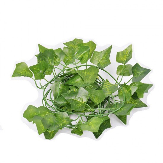 10Pcs Artificial Trailing Ivy Vine Leaf Ferns Greenery Garland Plants Foliage Flowers Decorations