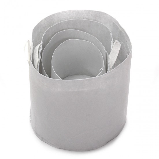 10Pcs Eco-Friendly Round Fabric Pot Planting Pouch Root Grow Aeration Container Seedling Bag Box 10Pcs Eco-Friendly Round Fabric Pot Planting Pouch Root Grow Aeration Container Seedling Bag Box