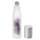 10Pcs Frosted Glass Crystals Essential Oil Gemstone Roller Ball Chip Inside Bottle 10ml 10Pcs Frosted Glass Crystals Essential Oil Gemstone Roller Ball Chip Inside Bottle 10ml
