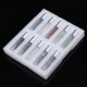 10Pcs Frosted Glass Crystals Essential Oil Gemstone Roller Ball Chip Inside Bottle 10ml 10Pcs Frosted Glass Crystals Essential Oil Gemstone Roller Ball Chip Inside Bottle 10ml
