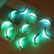 10Pcs LED Deluxe Ramadan Night Lights Eid String Light Moon Decorations 10Pcs LED Deluxe Ramadan Night Lights Eid String Light Moon Decorations