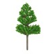 10Pcs Mini Artificial Plant Trees Poplar 3-14cm Home Office Party Decorations