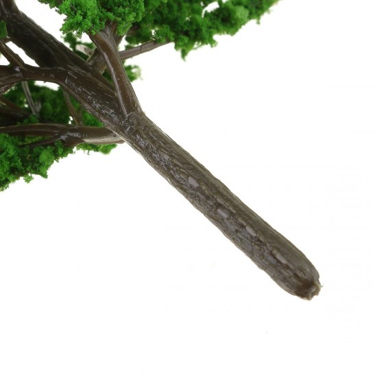 10Pcs Mini Artificial Plant Trees Poplar 3-14cm Home Office Party Decorations