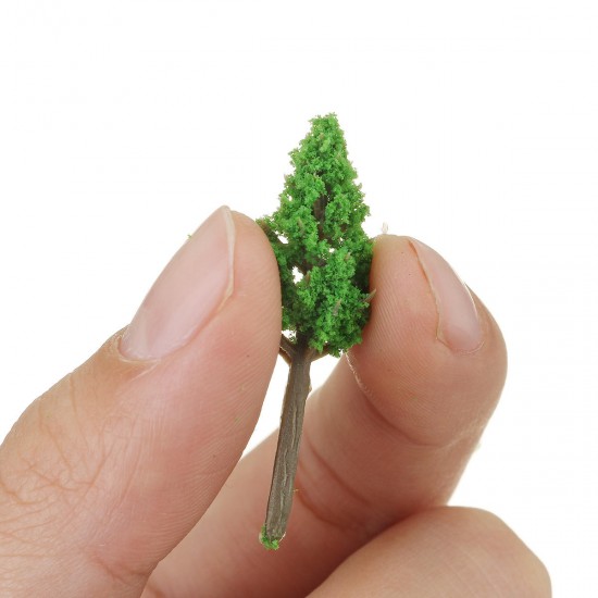 10Pcs Mini Artificial Trees Pine 3.5cm/6.5cm/9.5cm/13cm Home Office Party Decorations